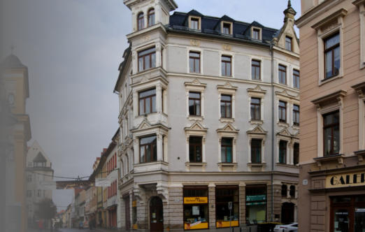 Gebaüde Kesselgasse 1a, das Domizil von Sachsengrund Immobilien Freiberg